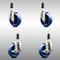 Service Caster 4 Inch 316SS Solid Poly Swivel 1-1/8 Inch Expanding Stem Caster Brake SCC, 2PK SCC-SS316EX20S414-SPUS-2-TLB-2-118 - alternate 3